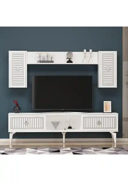 Cantek Dizayn 150 cm Nil TV Ünitesi Modern ve Şık Tasarımıyla Dekorasyonunuza Uyum Sağlar