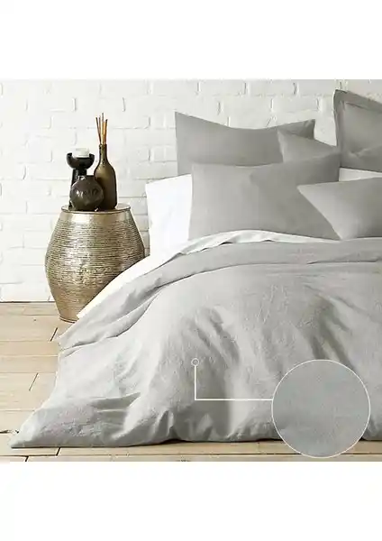 Caqqa Gri Çift Kişilik Pamuk Lastikli Nevresim Takımı Detaylı İnceleme ve Kullanım Özellikleri