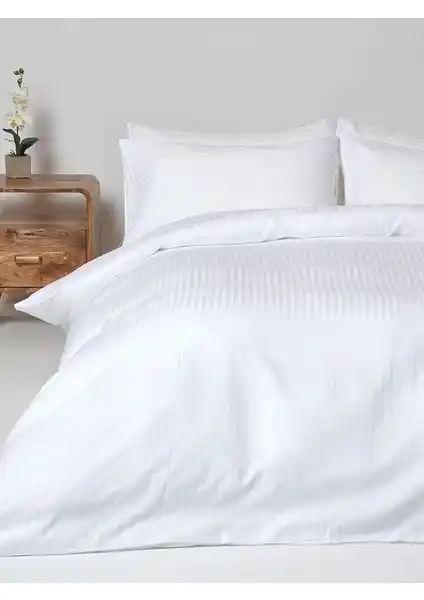 Caqqa Premium Çift Kişilik Saten Nevresim Takımı Yatak Odası İçin Dayanıklı ve Şık Tasarım