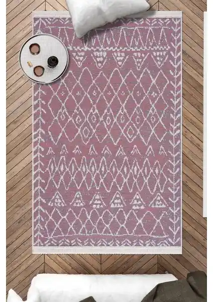 Caretta Home Çift Taraflı Mistik Desenli Dokuma Kilim Özellikleri ve Kullanım Alanları