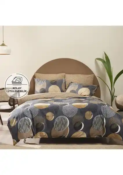 Carina Madison Zoya Çift Kişilik Nevresim Takımı Şık ve Pratik Tasarımıyla Dekorasyonunuza Uyum Sağlar