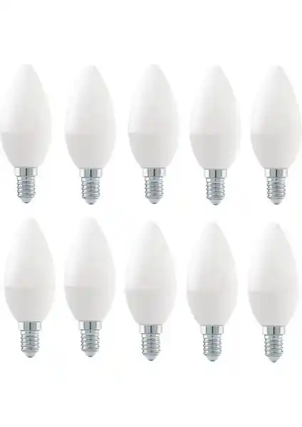 Cata 10ADET 7W Günışığı Sarı LED Mum Ampulleri Modern ve Ekonomik Aydınlatma Çözümü