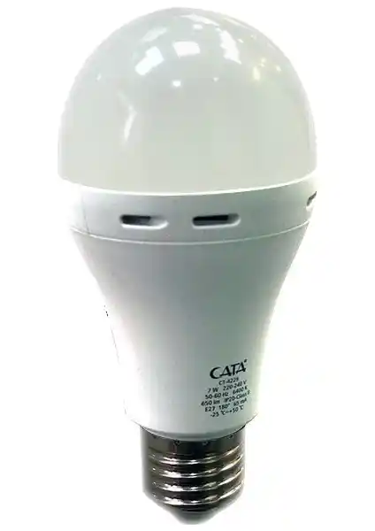 Cata 7 Watt E27 Duylu Şarjlı LED Ampul ile Enerji Verimli Aydınlatma Çözümü