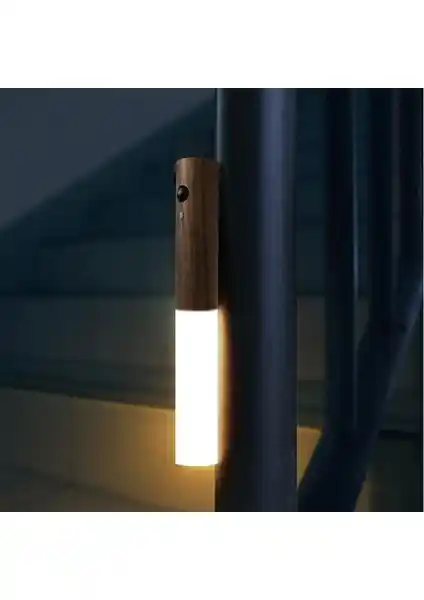 Cata Ahşap Renkli Aplik Şarjlı Mıknatıslı 60 Lümen Modern İç Mekan Aydınlatması