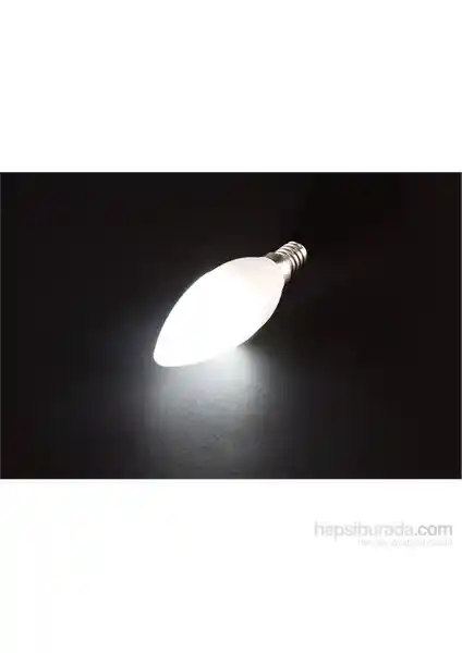 Cata Buji LED Ampul E-14 5W Beyaz Işık Enerji Tasarruflu ve Uzun Ömürlü Modern Aydınlatma