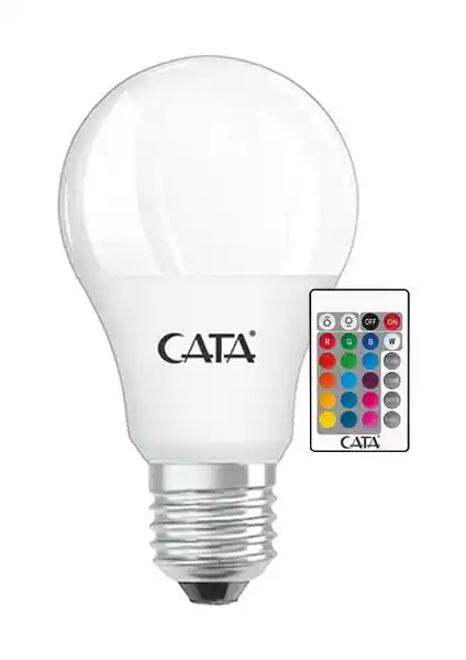 Cata LED RGB Ampul Uzaktan Kumanda ile Renk Değiştiren 9W E27 Enerji Verimli Aydınlatma