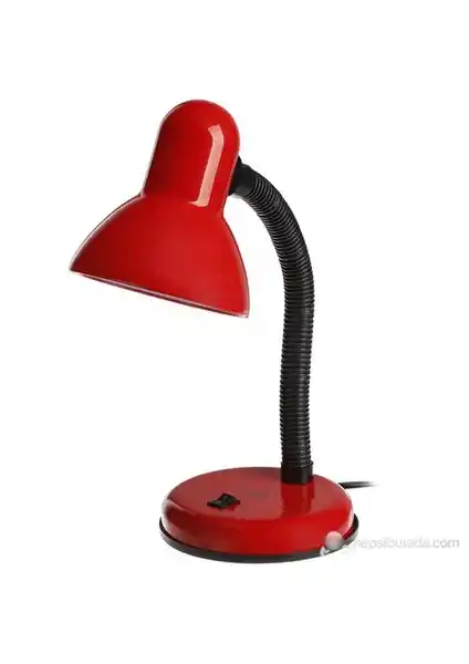 Cata Spiralli Kırmızı Masa Lambası Modern Tasarım ve Çok Renkli Kullanım Seçenekleriyle
