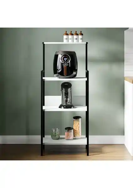 Ceramical MB3 Mutfak Bangosu Kahve Köşesi Beyaz Modern ve Fonksiyonel Tasarım