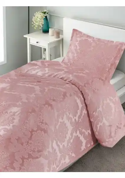 Çeyiz Bahçesi Adella Tek Kişilik Yatak Örtüsü: Estetik ve Fonksiyonellik Sunan Pamuklu Tasarım