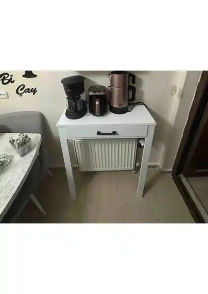 Cfa Dekor Beyaz Kahve Köşesi Masası: Modern Tasarım ve Dayanıklılık Sunan Çok Yönlü Seçenek