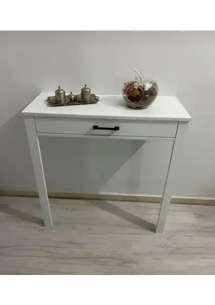 Cfa Dekor Beyaz Kahve Köşesi Masası: Modern ve Dayanıklı Tasarım Çözümü