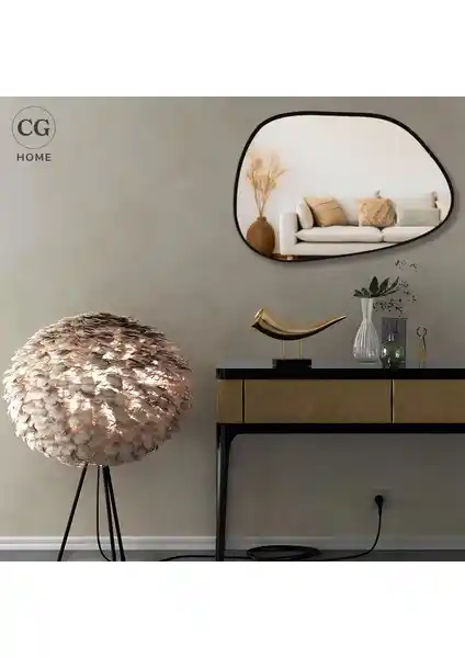 Cg Home Asimetrik Ayna: Modern Tasarım ve Dayanıklı Malzemelerle Şık Dekorasyon Çözümü