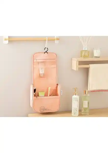 Chloe Organizer 21x20x8 cm Pudra Rengi – Günlük Hayatı Kolaylaştıran Pratik Organizer