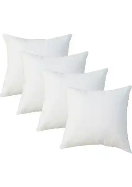 Çiçekce Home 4'lü Dekoratif Silikonlu Kırlent İç Yastığı Modern ve Dayanıklı Tasarımıyla Ev Dekorasyonunu Tamamlar