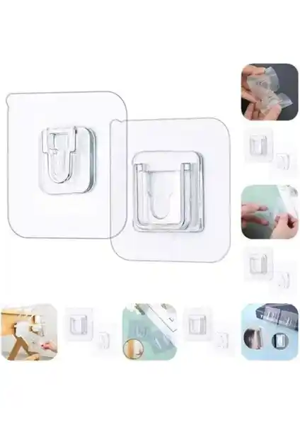 Çift Taraflı Yapışkanlı Klips ile Ev ve Ofis Dekorasyonunda Yenilikçi Organize Çözümü