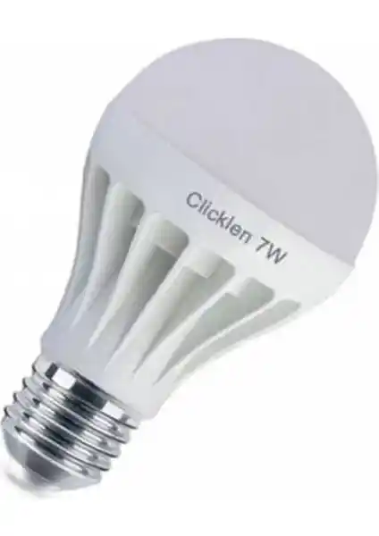Clicklen 7W 12V Beyaz LED Ampul Modern İç Mekan Aydınlatması İçin Uygun