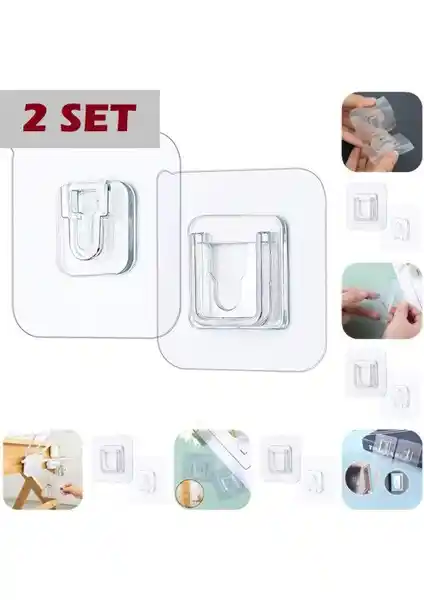 Cmt Geçmeli Klips Eşya Sabitleme Askısı ile Ev ve Ofis Dekorasyonunda Yenilikçi Çözüm