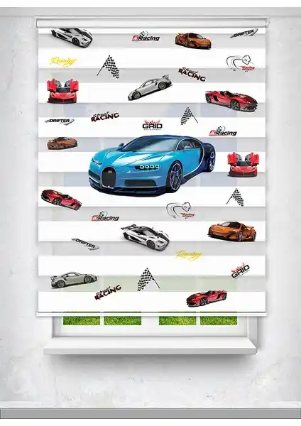 Çocuk Odası Dekorasyonunda Renkli ve Fonksiyonel Zebra Stor Perde Önerisi