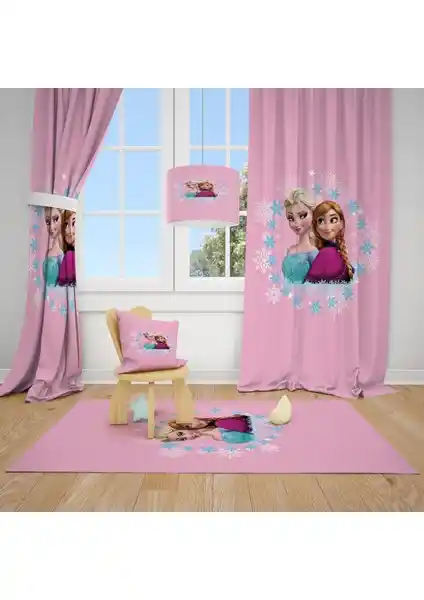 Çocuk Odası İçin Prenses Temalı Mikro Fiber Fon Perde ve Özellikleri