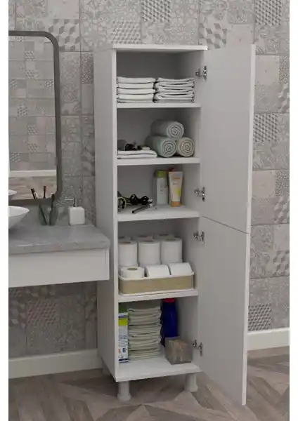 Çok Amaçlı Durusilya Mutfak ve Kiler Dolabı Modern ve Dayanıklı Tasarım