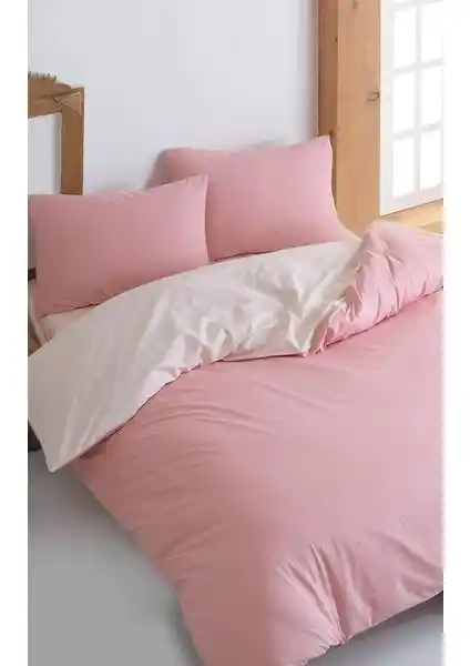 Colorpool Dijital Passage Pudra Nevresim Takımı Modern ve Dayanıklı Tasarımıyla Yatak Odalarına Şıklık Katar