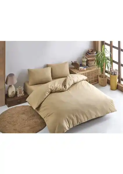 Colorpool Geological Time Bej Rengi Nevresim Takımı: Yüksek Kalite ve Şık Tasarım