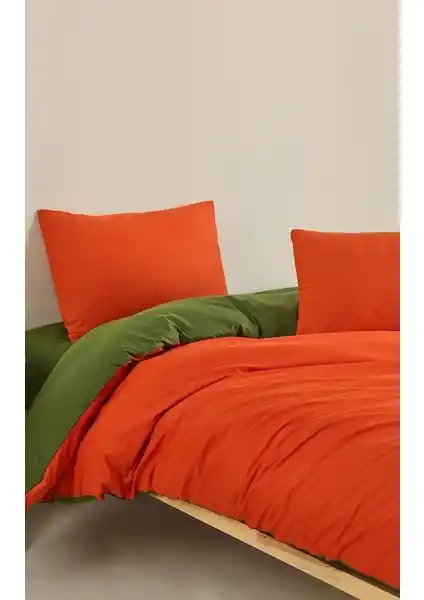 Colorpool Geolojik Dönem Kil-Koyu Yeşil Nevresim Takımı: Doğal ve Şık Uyku Deneyimi