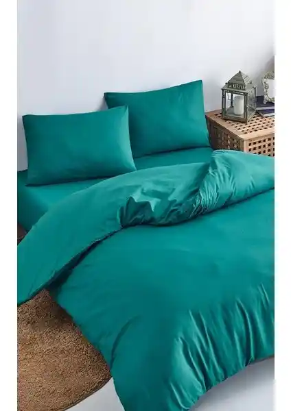 Colorpool Visual Path Koyu Nefti Nevresim Takımı Yatak Odası İçin Şık ve Dayanıklı Modern Tasarım