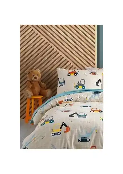 Cote Blanc %100 Pamuk Ranforce Tek Kişilik Nevresim Takımı: Dayanıklı ve Şık Tasarım