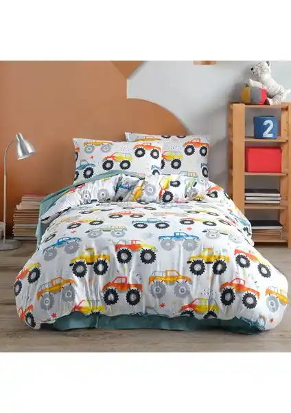 Cote Blanc Cars %100 Pamuk Ranforce Tek Kişilik Nevresim Takımı ve Özellikleri