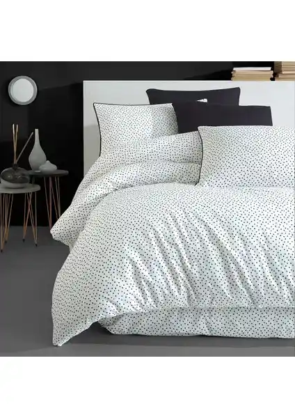 Cote Blanc Coté Blanc Points Ranforce Battal Boy Nevresim Takımı Yatak Odası Dekorasyonuna Şık Dokunuş