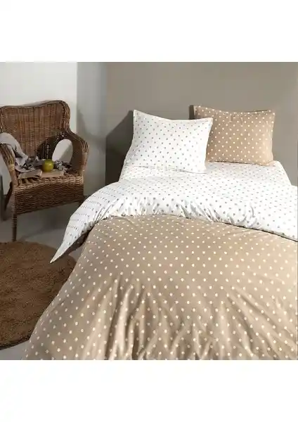 Coté Blanc Dots Capuccino Pamuk Ranforce Çift Kişilik Nevresim Takımı Özellikleri ve Kullanım İpuçları