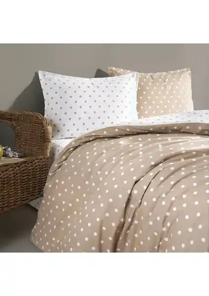 Coté Blanc Dots Capuccino Ranforce Tek Kişilik Nevresim Takımı Özellikleri ve Kullanımı