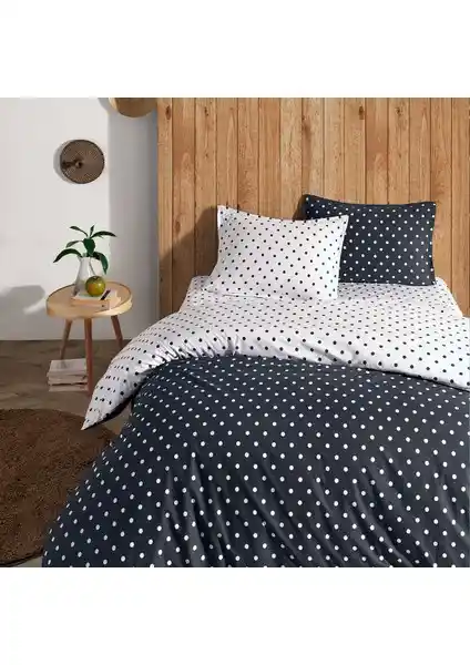 Coté Blanc Dots Gri Ranforce Çift Taraflı Battal Boy Nevresim Takımı Özellikleri ve Kullanım İpuçları