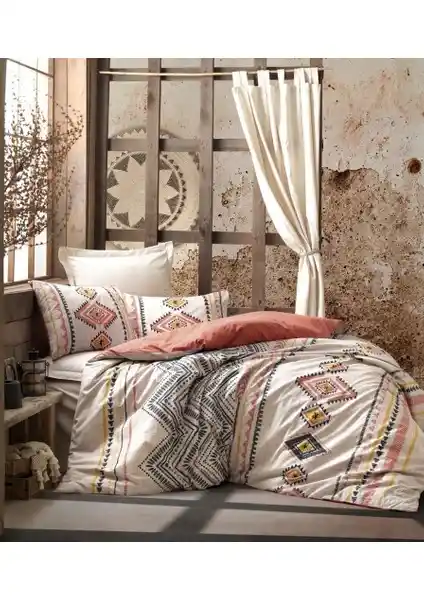 Cotton Box Felix Kiremit Tek Kişilik Nevresim Takımı Modern ve Şık Tasarım