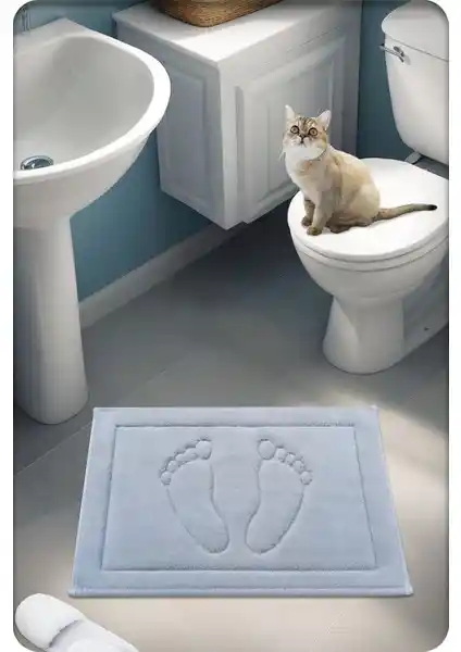 Cotton Crafty %100 Pamuk Dokuma Banyo Paspası: Doğa Dostu ve Estetik Tasarım