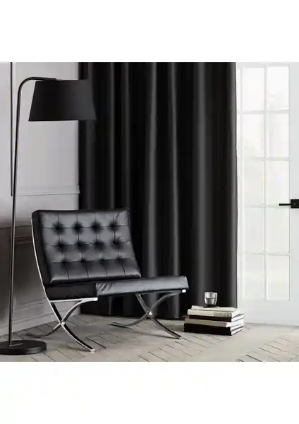 Cotton Studio Siyah Blackout Karartma Perde: Modern ve Fonksiyonel Tasarım Özellikleri