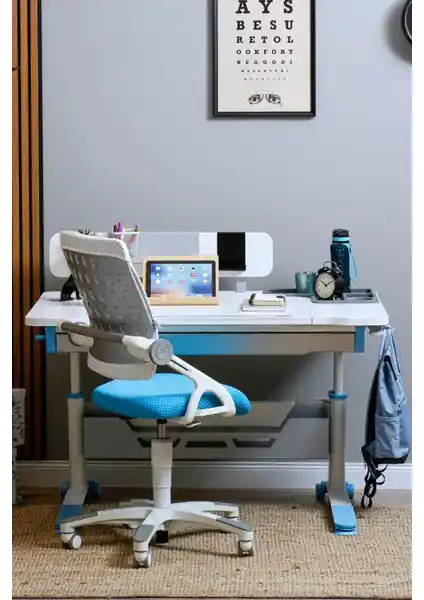 Creo Mobili Sirius Advanced Çalışma Masası ve Sandalye Seti Ergonomik ve Fonksiyonel Tasarım