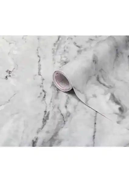 D-C-Fix 346-0670 Kendinden Yapışkanlı Gri Mermer Desen Folyo ile Dekorasyon Yenileme