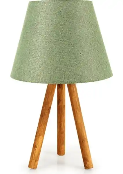 D-Light Tripod Masa Lambası Yeşil: Modern ve Doğal Tasarımlı Aydınlatma Çözümü