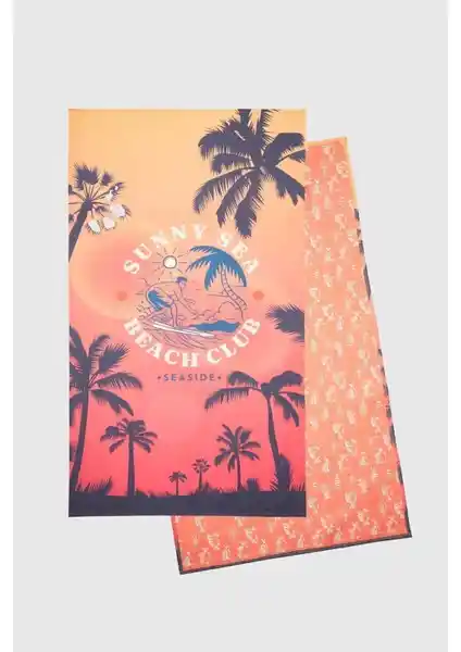 D'S Damat Kırmızı Plaj Havlusu: Şıklık ve Fonksiyonellik Sunan Pratik Yaz Aksesuarı