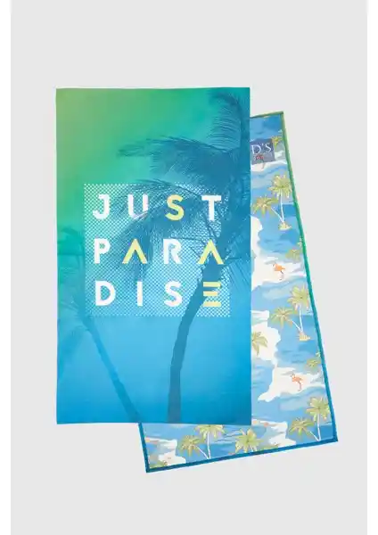 D'S Damat Su Yeşili Mikrofiber Plaj Havlusu: Şıklık ve Fonksiyonellik Bir Arada