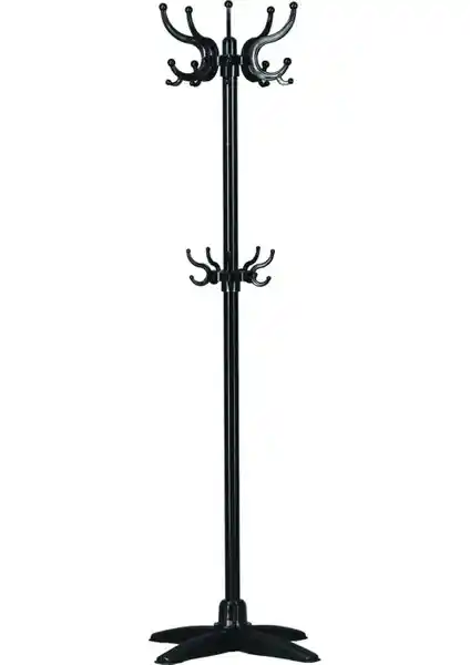 Daylight Eko Portatif Ayaklı Askılık Siyah: Pratik ve Şık Ev ve Ofis Kullanımı