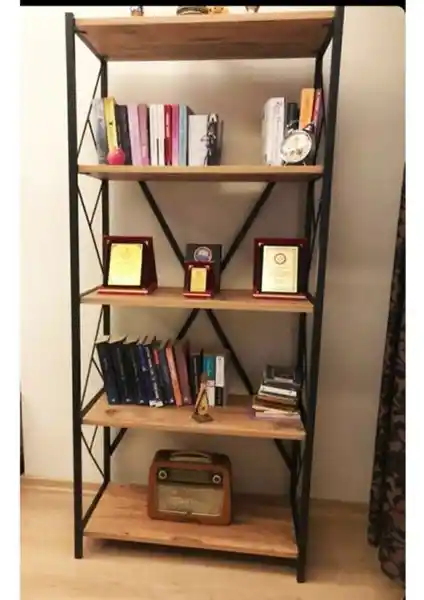 Deb Mobilya Metal Kitaplık: Dayanıklı ve Şık Ofis ve Ev İçin Modern Depolama Çözümü