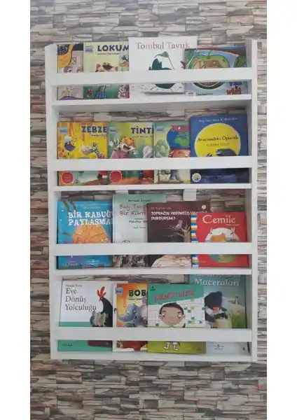 Decomira Montessori Kitaplık ile Çocuk Odalarınızda Güvenli ve Şık Depolama Çözümü