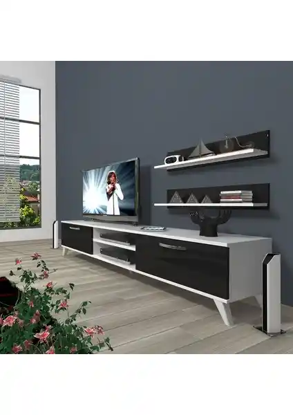Decoraktiv Eko 4 MDF Dvd Retro TV Ünitesi: Şık ve Fonksiyonel Tasarım Çözümü