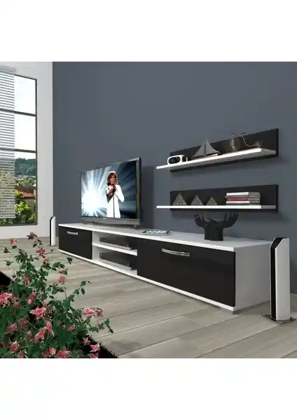 Decoraktiv Eko 4 MDF Dvd Tv Ünitesi Modern ve Fonksiyonel Tasarım ile Ev ve Ofis İçin Uygun