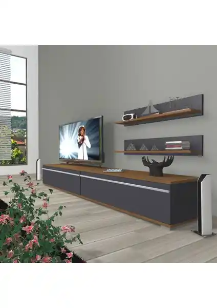 Decoraktiv Eko 4 MDF Standart TV Ünitesi: Modern ve Dayanıklı Mobilya Seçenekleri