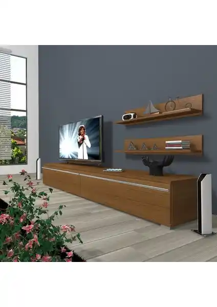 Decoraktiv Eko 4 MDF TV Ünitesi: Modern ve Dayanıklı Tasarımıyla Öne Çıkan Mobilya Seçeneği