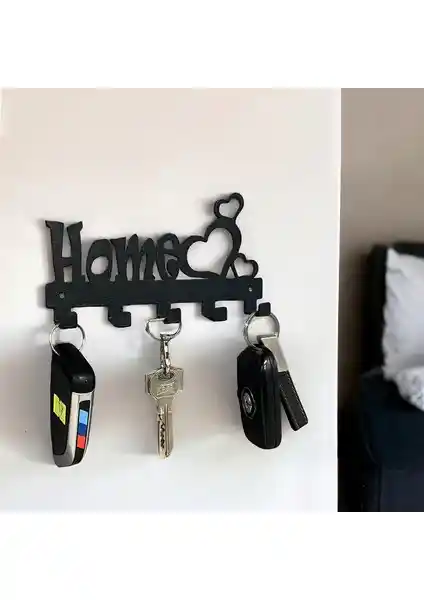Decorelax Metal Dekoratif Kalpli Anahtar Askısı Modern ve Dayanıklı Tasarım